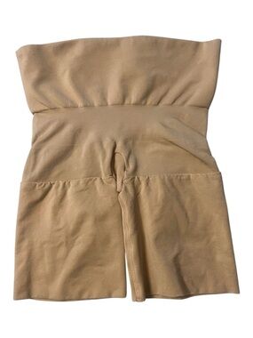 Assets by Spanx Nude High Waisted Mid Thigh Body Shaper Medium